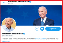 EUA: Joe Biden já tem conta oficial, mas a começar do zero – Twitter