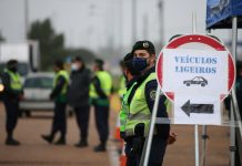 FOTO DO DIA: Reposição de controlo na fronteira do Caia