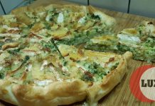 Cozinhando, com Cidália Rodrigues: Tarte de camembert e brócolos