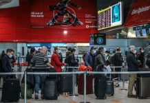 FOTO DO DIA: Restrições no tráfego aéreo